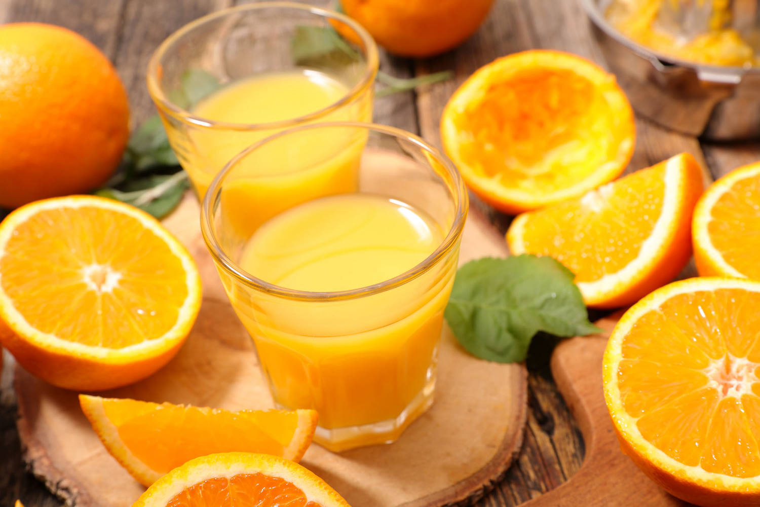 Perssinaasappels middel verpakt 10st stuk 2